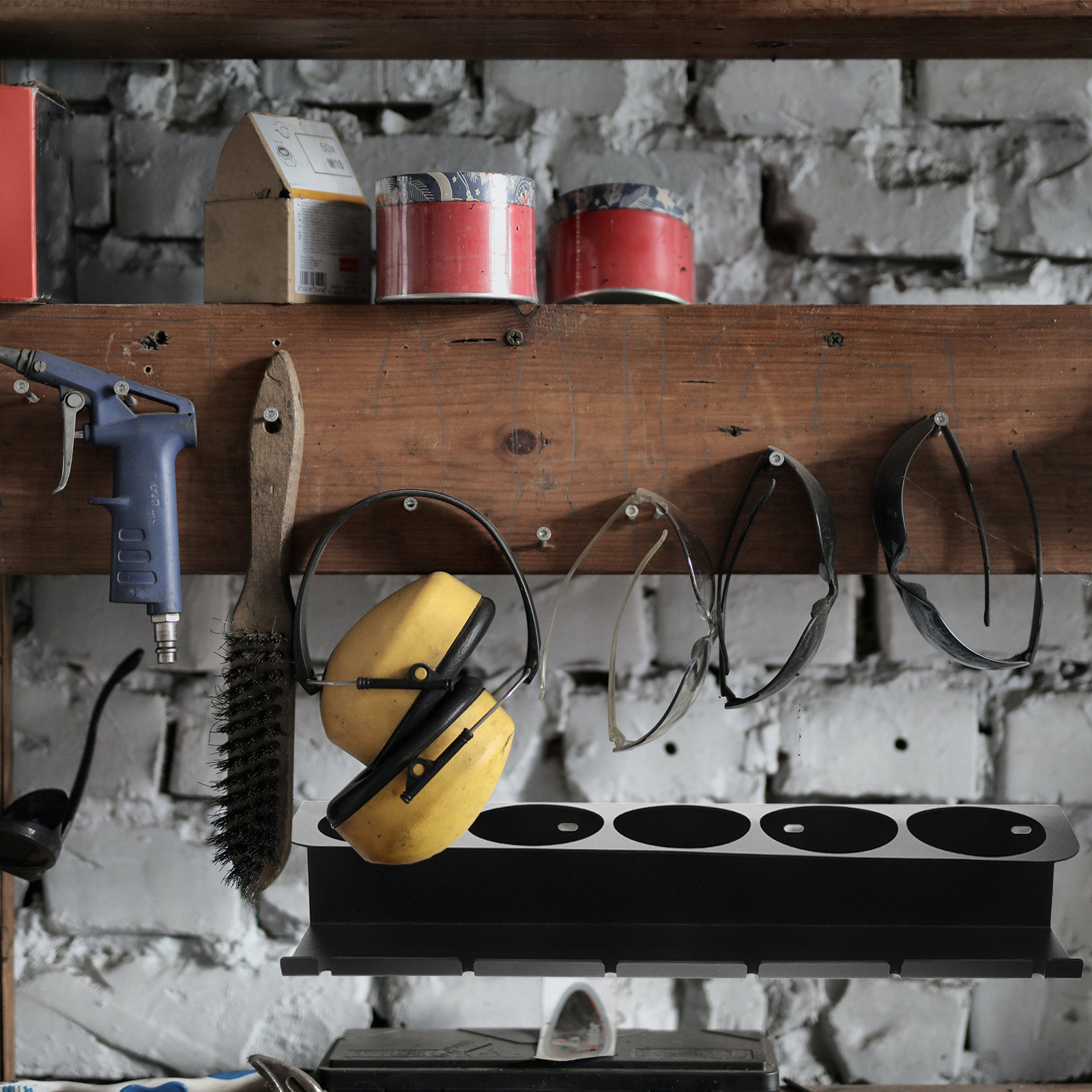 Power Tools Storage - 1Set Heavy Duty Metalen Gereedschapsrek voor