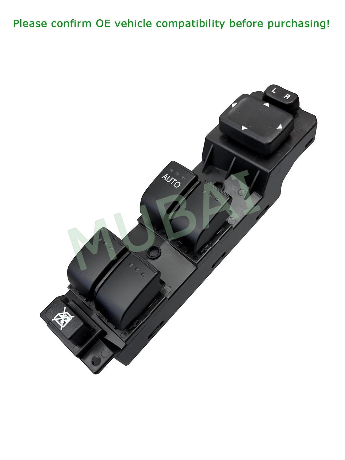 Power Quality Tools - CC43-66-350A Schakelaar Ruitbediening Master Control voor