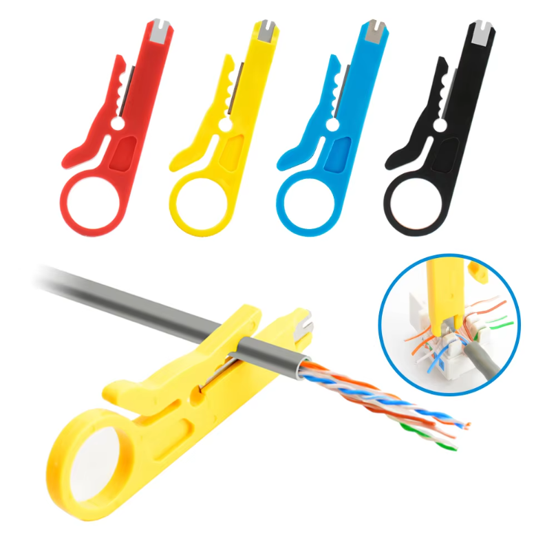 Power Tools Germany - 1PC Draadstripper Mes Crimper Tangen Krimptang