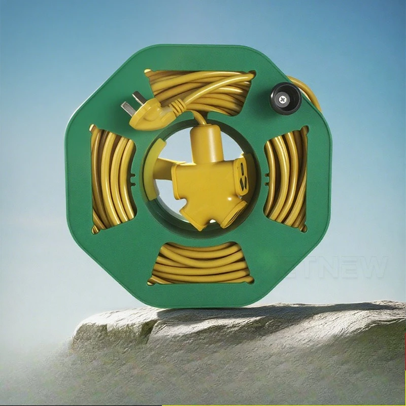 Power Tools Storage - Premium slanghaspels opwindmechanisme tuingereedschap haspel draagbare