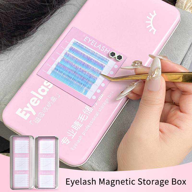 Power Tools Storage - Lege magnetische valse wimper opbergdoos met