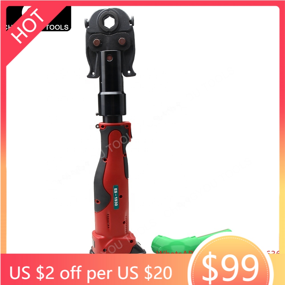 Power Tools Youtube - ES-1930 Draagbare Accu-aangedreven Hydraulische Buispers voor
