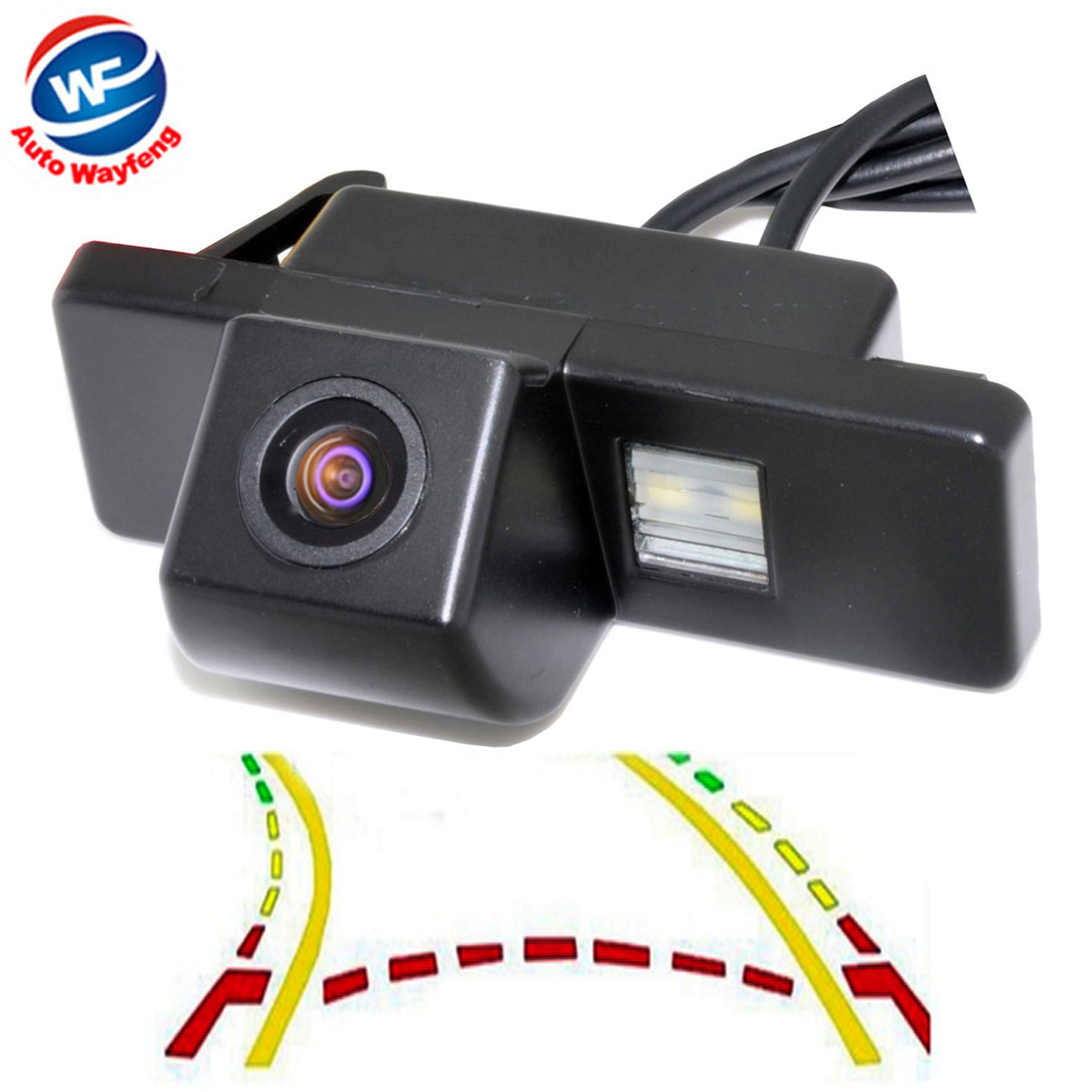Power Tools Video - Ccd Intelligente Dynamische Traject Tracks Achteruitrijcamera