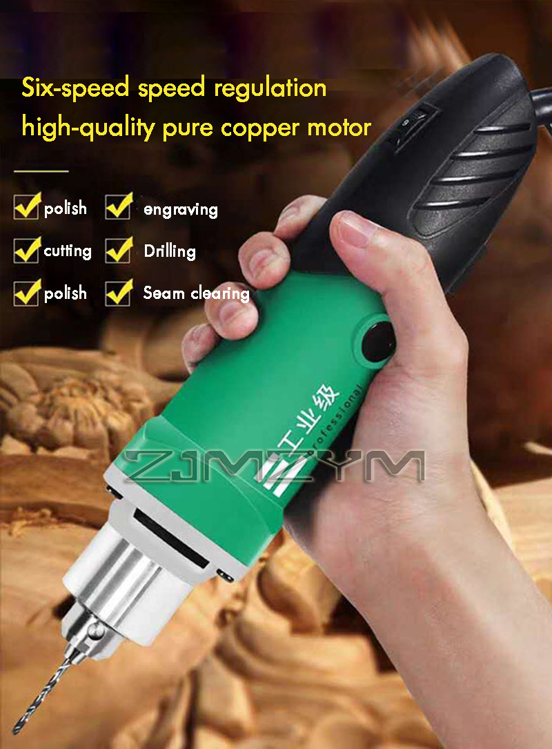 Power Tools Safety - 6-positie variabele snelheid krachtige graveur elektrische