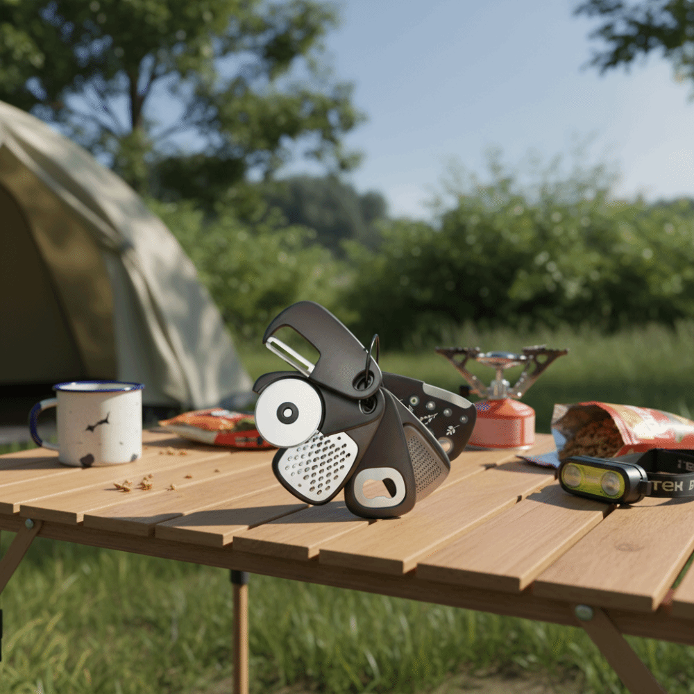 Power Tools You Need - Compact ontwerp Campingbestekset Ruimtebesparend Comfortabele grip