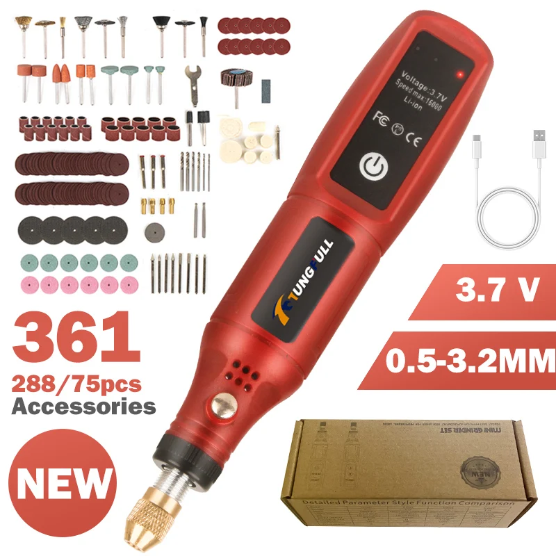 Power Tools Safety - USB oplaadbare draadloze graveerpen Draadloze elektrische