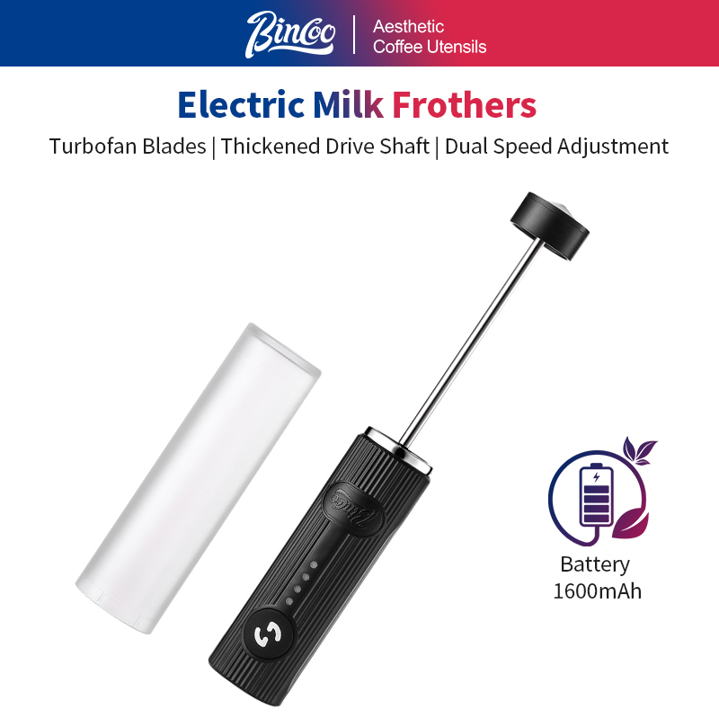 Power Tools Usa - BINCOO Elektrische koffieopschuimer USB oplaadbaar 2