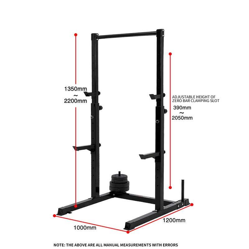 Verstelbaar Squat Rack Gym Squ - Power Quality Tools recensie en prijs