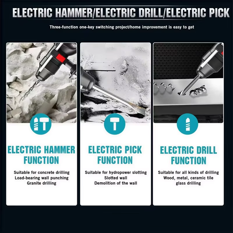 Makita DHR242 18V LXT ®   Li-i - Power Tools Jack Hammer recensie en prijs