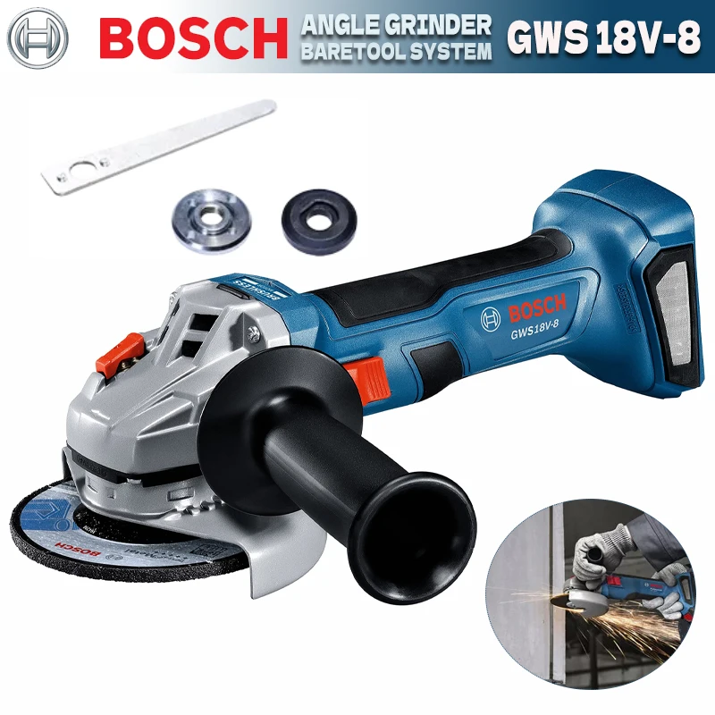 BOSCH GWS 18V-8 Accu-hoekslijp - Power Tools Cordless recensie en prijs