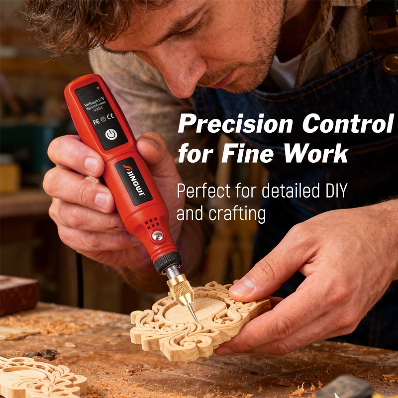USB oplaadbare draadloze grave - Power Tools Safety recensie en prijs