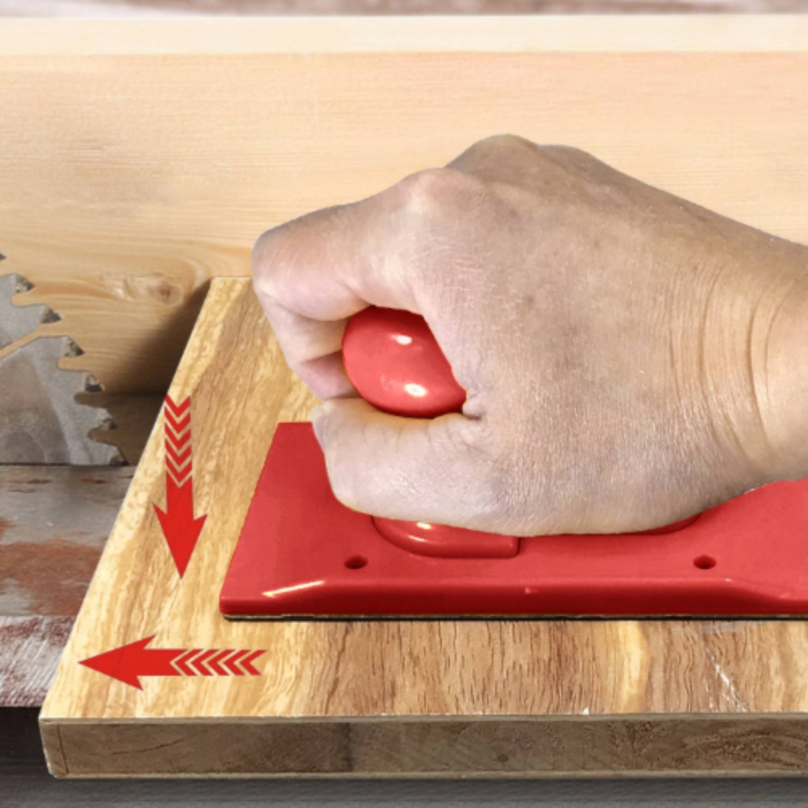 2 stuks Houtbewerkingsduwblok  - Power Tools Safety recensie en prijs