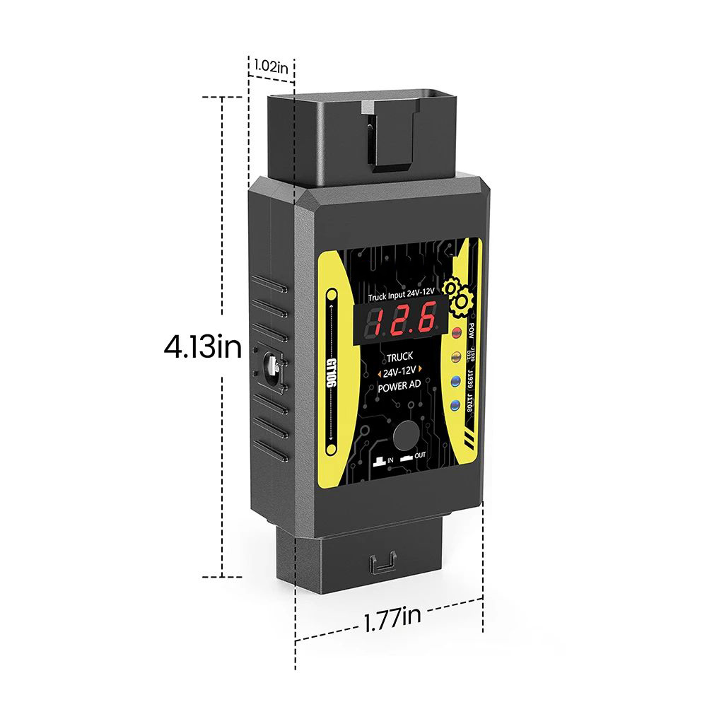 Godiag GT106 Plus Zware Truck  - Power Quality Tools recensie en prijs