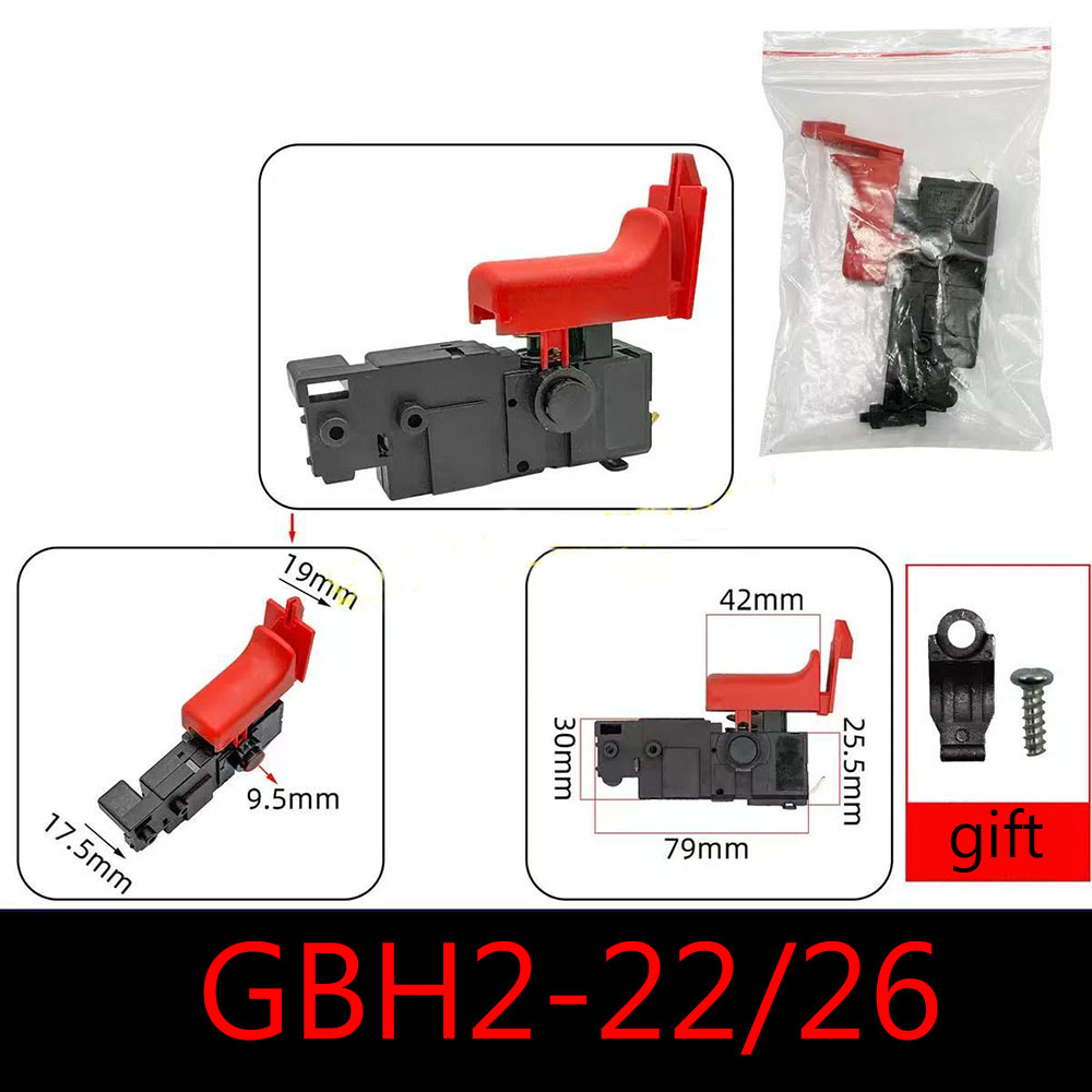AC 220V Handboor Trigger Schak - Power Tools Jack Hammer recensie en prijs