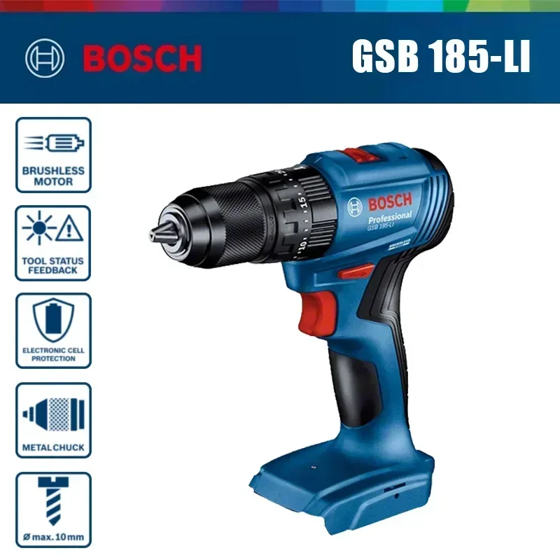 Bosch GSB 185-LI 18V borstello - Power Tools Cordless recensie en prijs