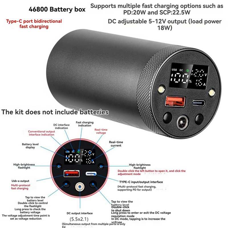 Upgrades 46800 Batterijbehuizi - Power Tools You Need recensie en prijs