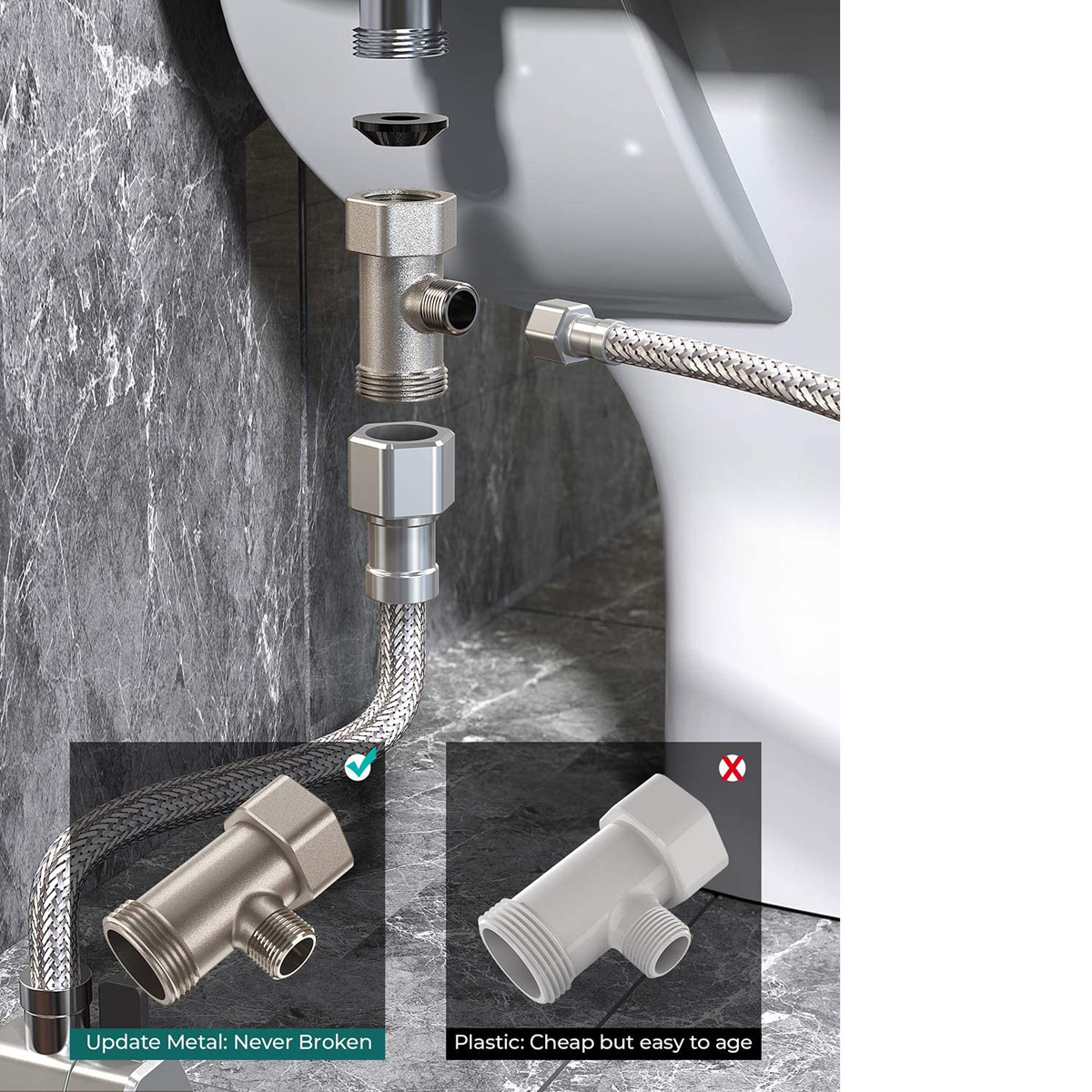 Handmatige bidetsproeier set,  - Power Tools You Need recensie en prijs
